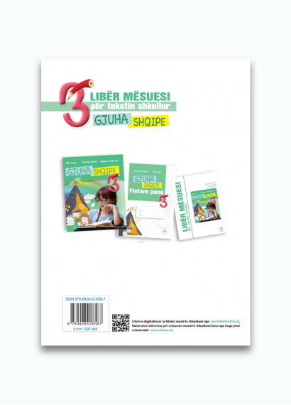 Libër mësuesi për tekstin shkollor Gjuha shqipe 3
