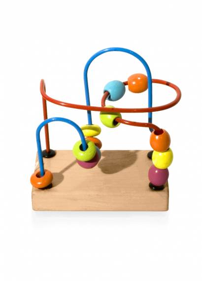 Labirint i vogël me rruaza