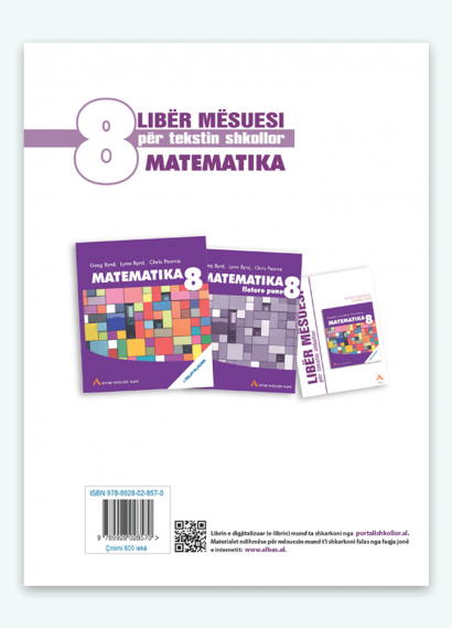 Libër mësuesi për tekstin shkollor Matematika 8
