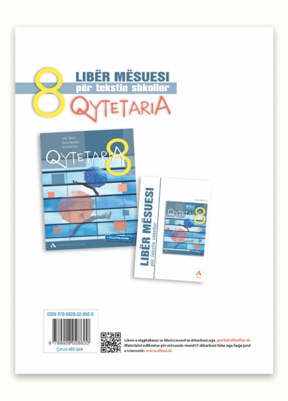 Libër mësuesi për tekstin shkollor Qytetaria 8