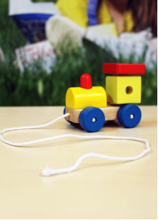 Lokomotivë e vogël me tërheqje