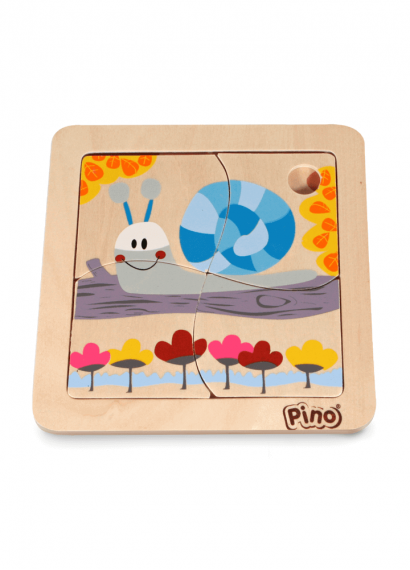 Minipazëll Kërmilli (4 elementë)