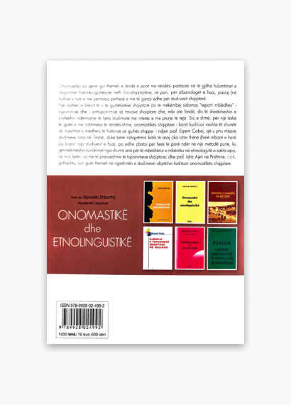 Onomastikë dhe etnolinguistikë